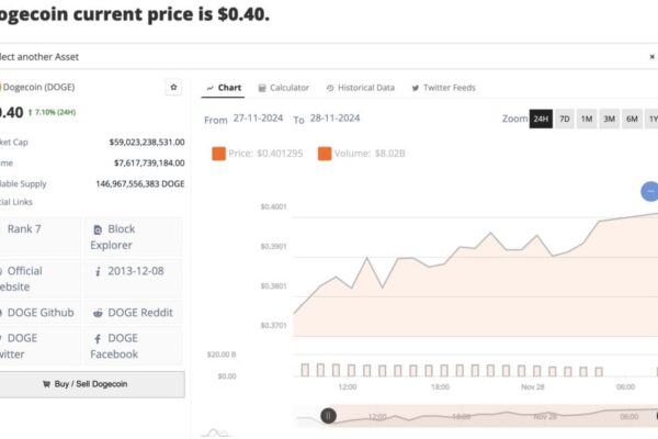 Dogecoin Surpasses Porsche in Market Cap Amid Musk’s Endorsements and ETP Launch